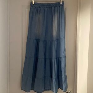 Thin jeans skirt from Europe oversize